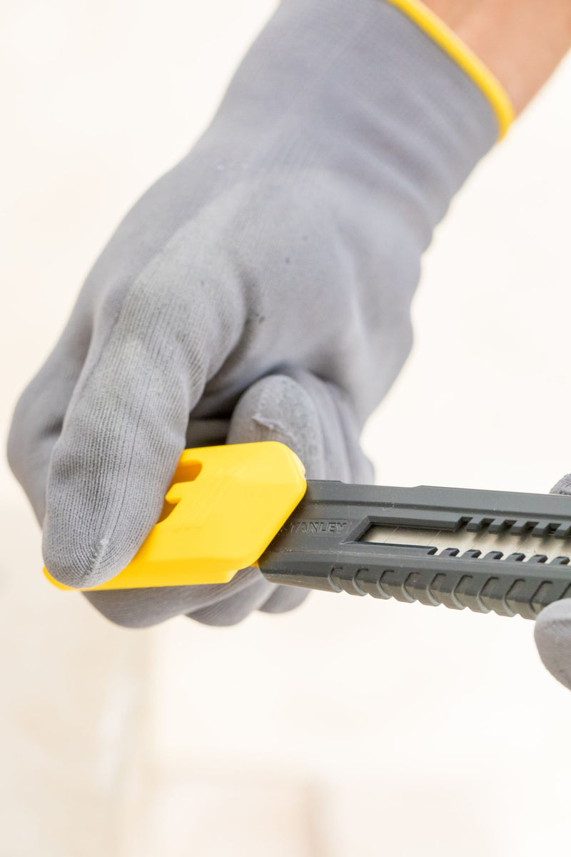 Stanley (0-10-151) Faca de encaixe com fecho deslizante de 18 mm