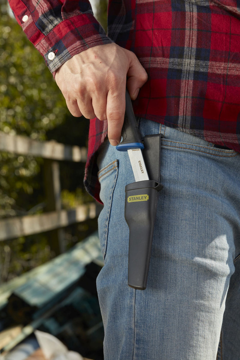 Stanley (0-10-232) Faca de lâmina multiusos em aço inoxidável FATMAX