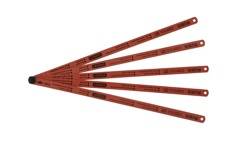 Lâmina de serra Stanley (0-15-900) 300 mm 18/24/32 TPI molibdénio (embalagem de 5)