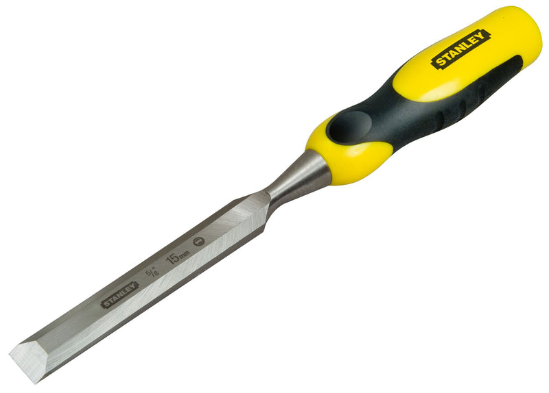 Cincel de madera simple Stanley (0-16-875) Dynagrip de 15 mm