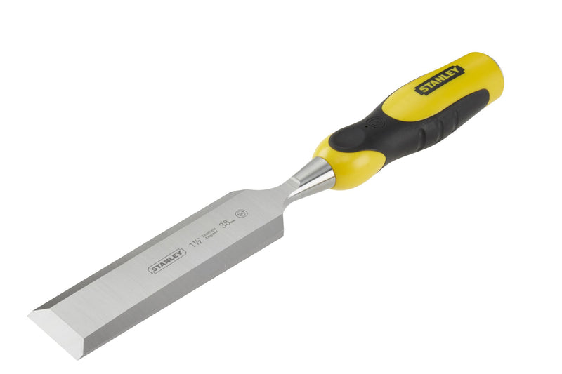 Cincel simple para madera Stanley (0-16-882) Dynagrip de 38 mm