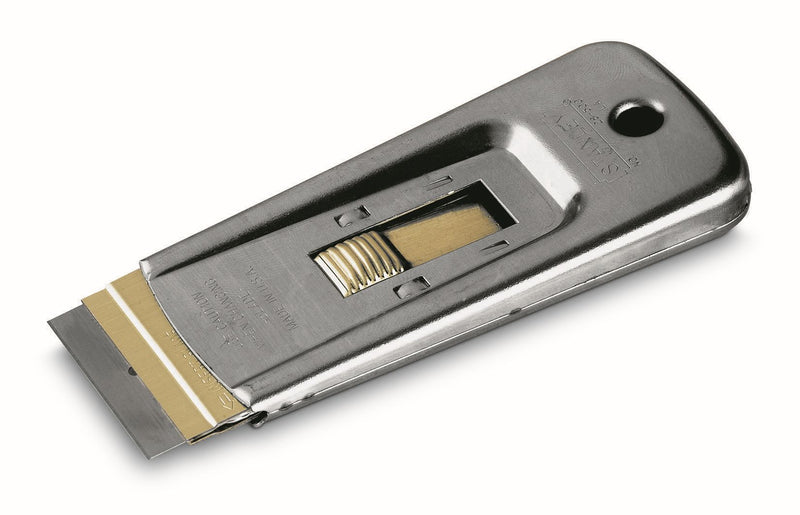 Stanley (0-28-500) Raspador de vidro profissional de 95 mm x 40 mm
