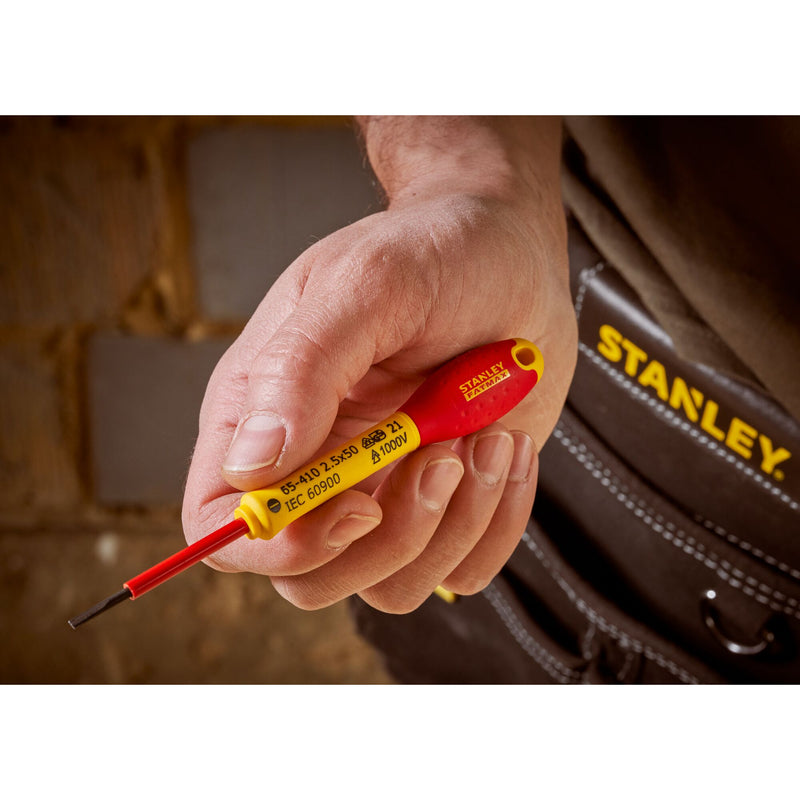 Stanley (0-65-410) FATMAX 2.5mm X 50mm Insulated Parallel Screwdriver