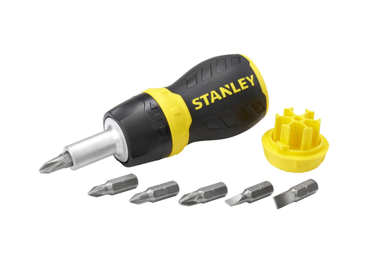 Stanley (0-66-358) Chave de fendas com roquete e pontas múltiplas