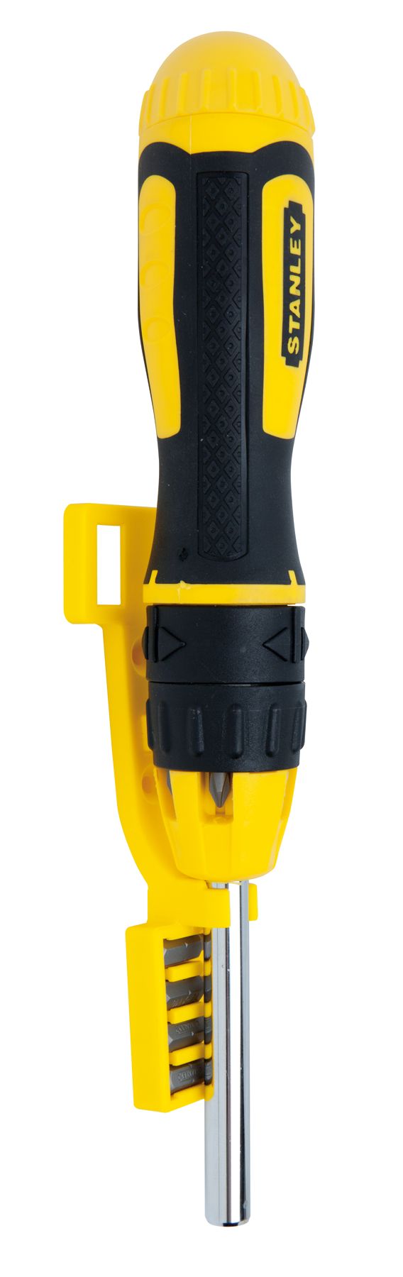 Stanley (0-68-010) Chave de fendas com roquete multi-bits com conjunto de bits