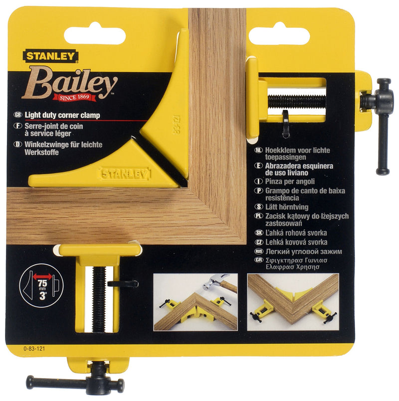 Stanley (0-83-121) BAILEY Light-Duty Corner Clamp