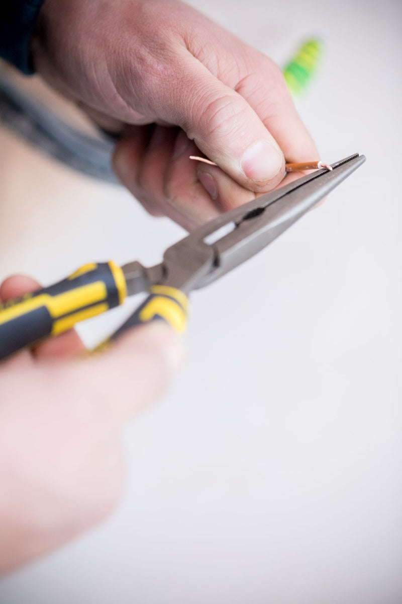 Stanley (0-89-870) FATMAX 200mm 1/2 Round Long Nose Pliers