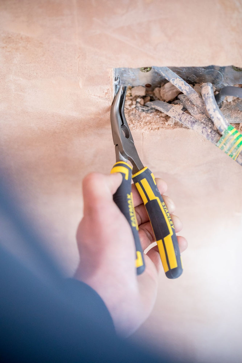 Stanley (0-89-872) FATMAX 200mm 1/2 Round Bent Nose Pliers