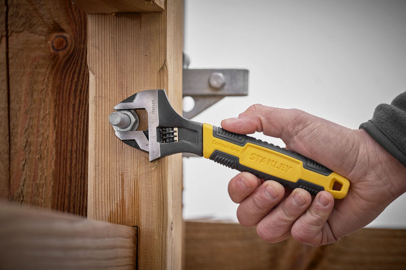 Llave ajustable bimaterial Stanley (0-90-949) de 10 pulg. (250 mm)