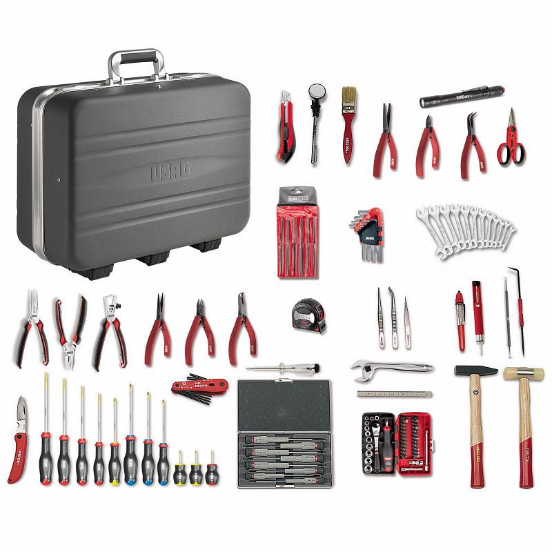 USAG (001 PF) Estojo com sortido 496 F2 para eletrónica (126 unidades)