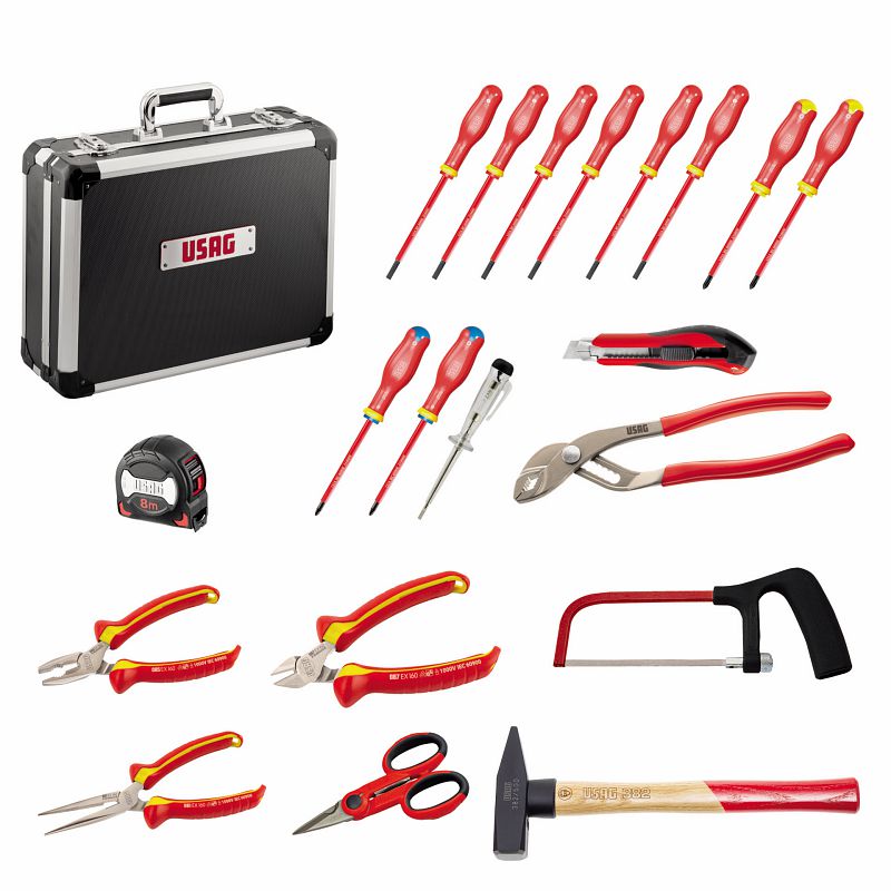USAG (002 ME 20) Mala de manutenção eletrotécnica (20 unidades)