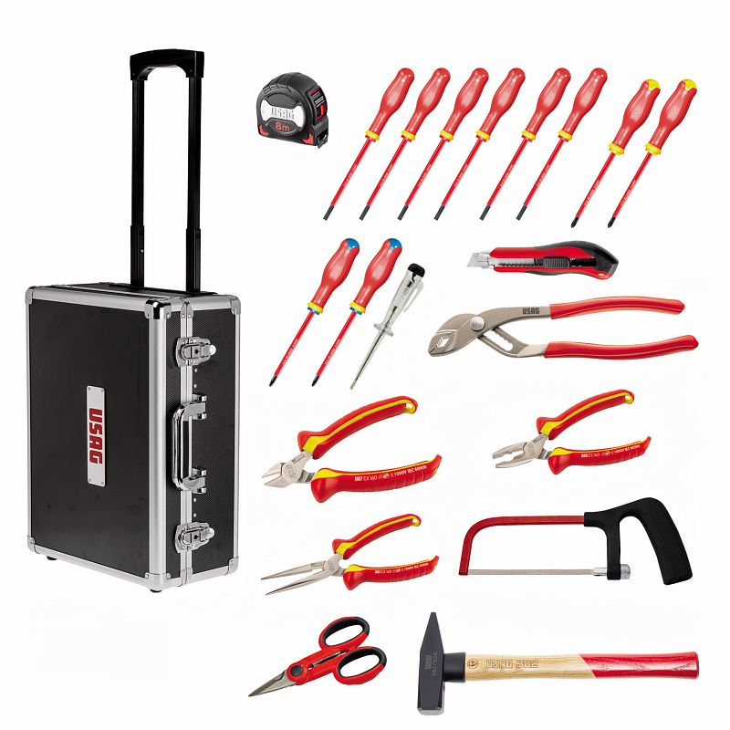 USAG (002 TME 20) Mala de manutenção eletrotécnica (20 unidades)