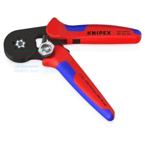 Knipex (97 53 14) Self-Adjusting Crimping Pliers for wire ferrules With lateral access