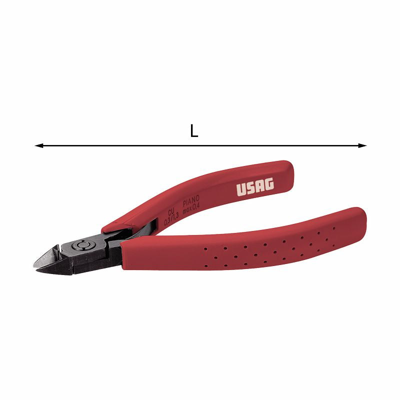 USAG (022/3) Alicate de corte compacto com lâmina de corte nivelada