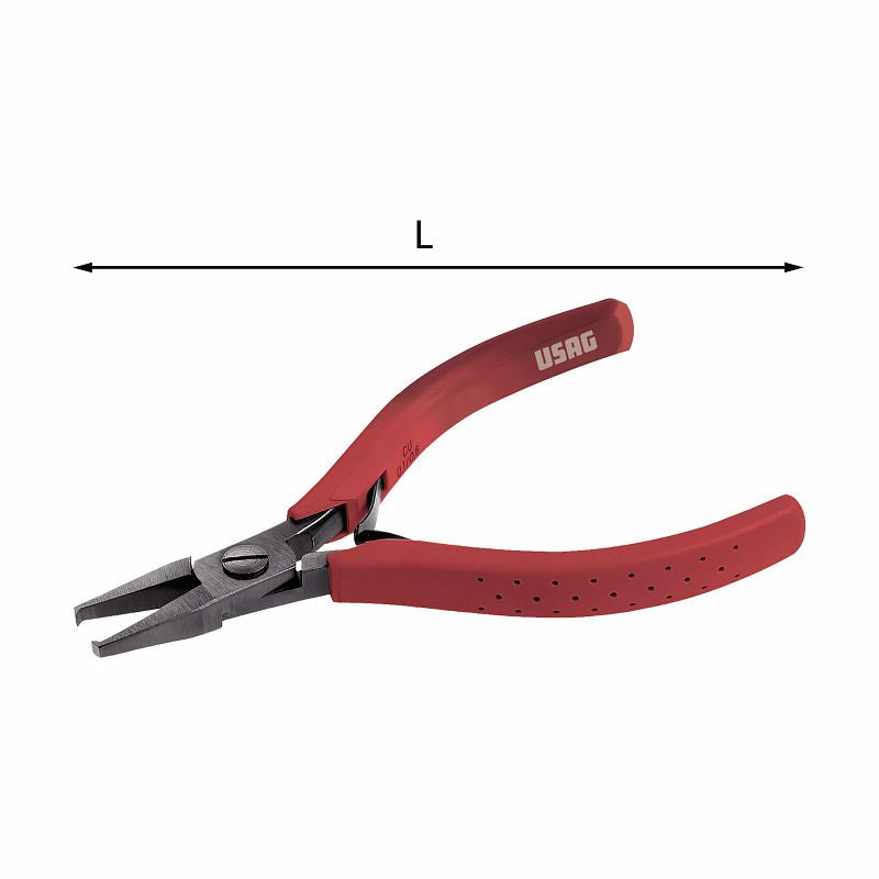 USAG (033/1) Alicate de corte com lâmina de corte nivelada a 90°