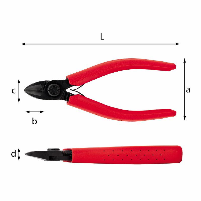 USAG (038 AU1) Alicates de corte diagonal para joyeros - Para alambre de oro