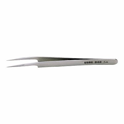 USAG (040/5A) Tweezers With Extra-Fine Angled Tips