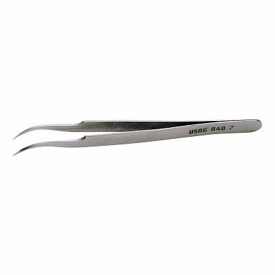 USAG (040/7) Tweezers With Extra-Fine Curved Tips