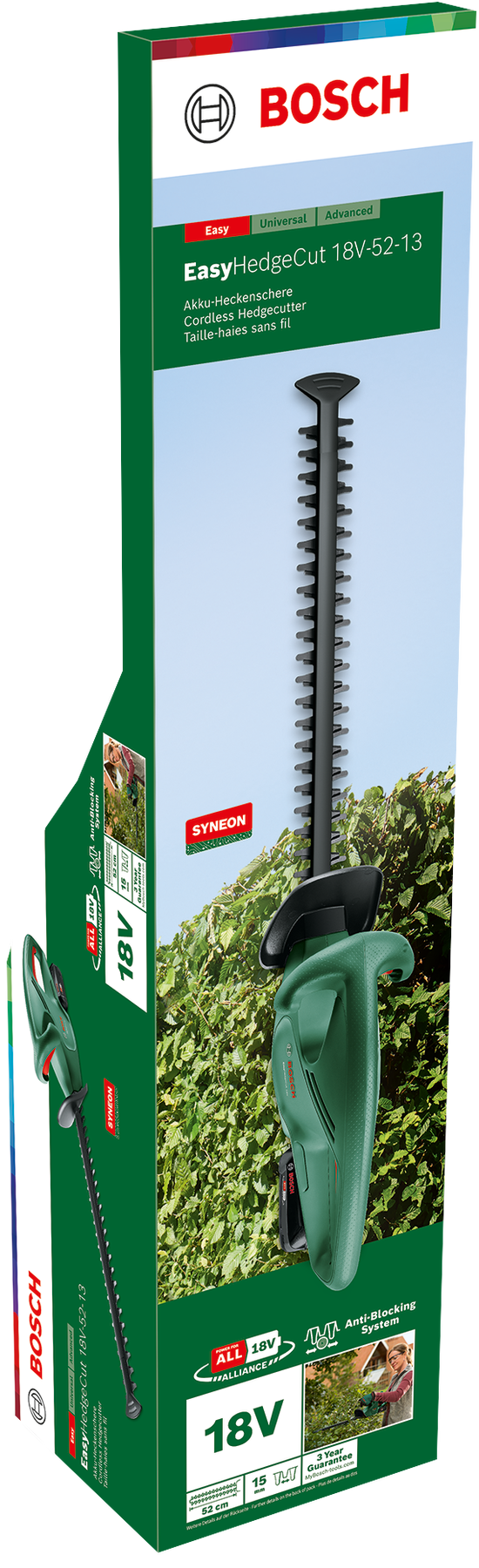 Aparador de sebes Bosch EasyHedgeCut 18-52-13 - 52 cm 18 V