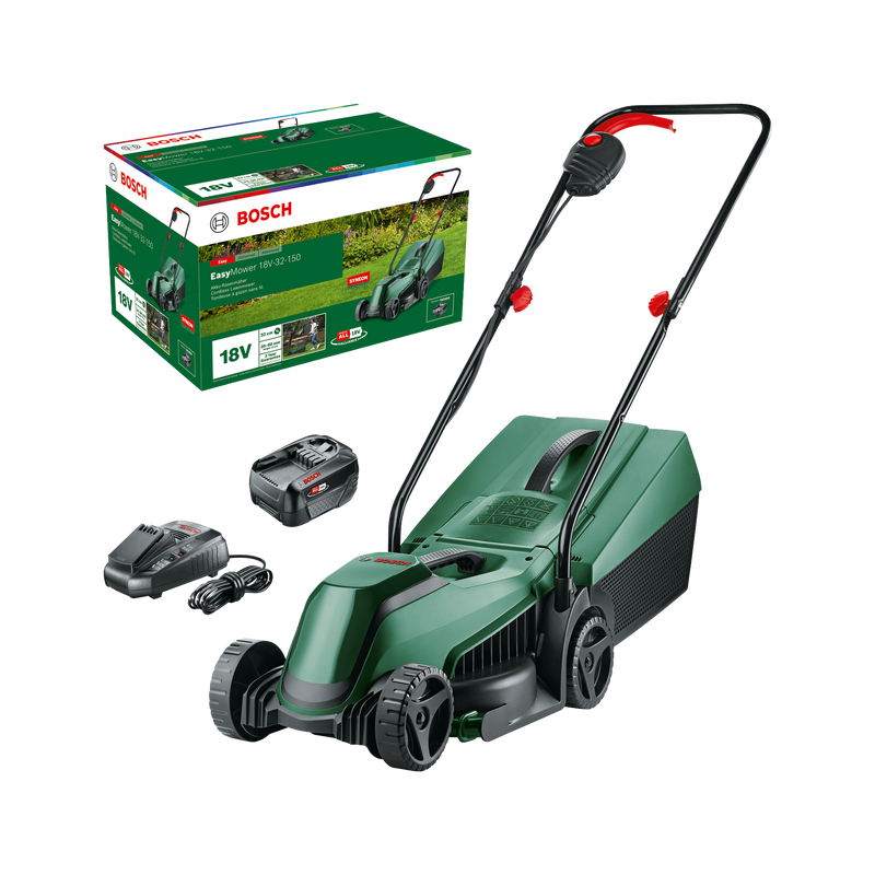 Corta-relvas sem fio Bosch Garden (EasyMower 18V-32-150)