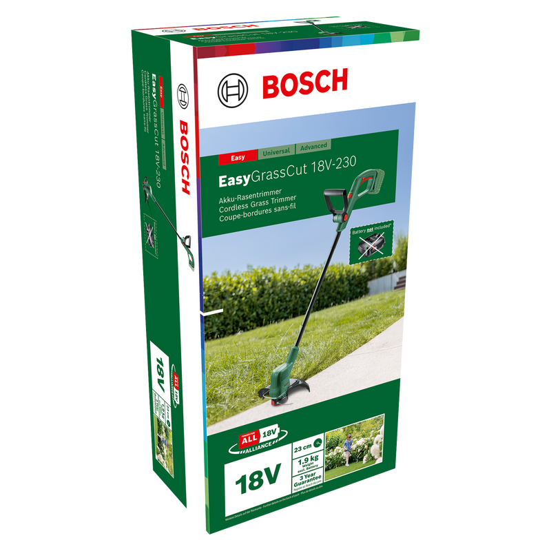 Bosch Garden Cordless Grass Trimmer (EasyGrassCut 18V-230)