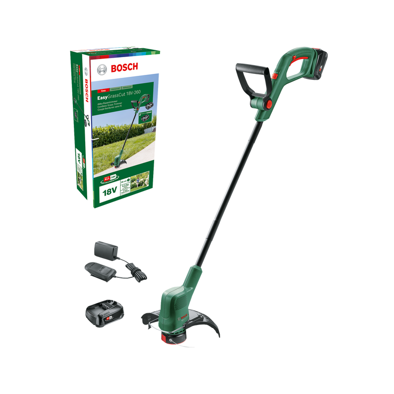 Aparador de relva sem fio Bosch EasyGrassCut 18V-26 - 26 cm