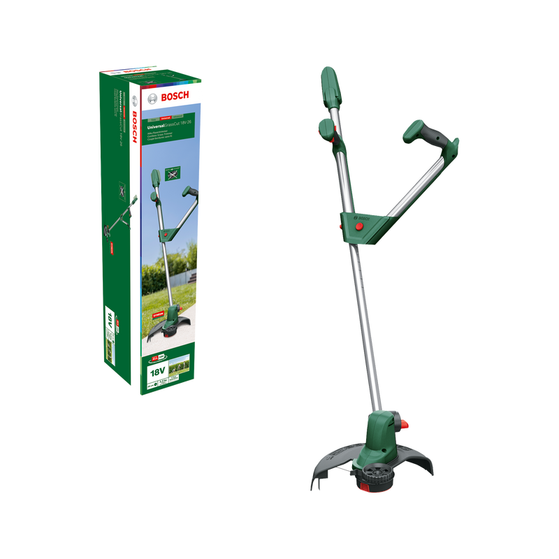 Aparador de relva sem fio Bosch Garden (UniversalGrassCut 18V-26)