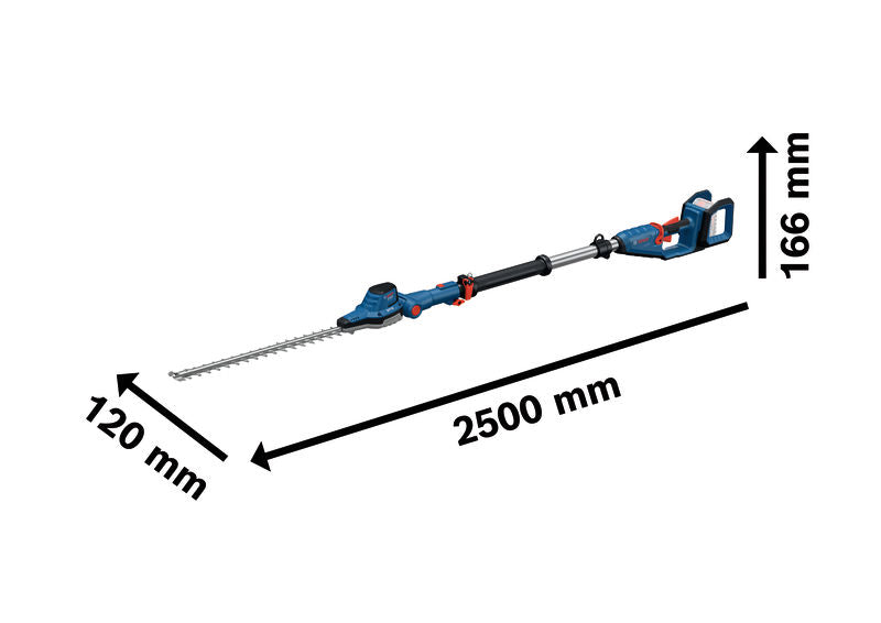 Bosch Garden cordless telescopic hedge trimmer (GHE 18V-50 TP)