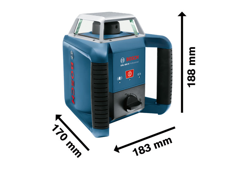 Bosch GRL 400 H + LR 1 in L-BOXX Professional
