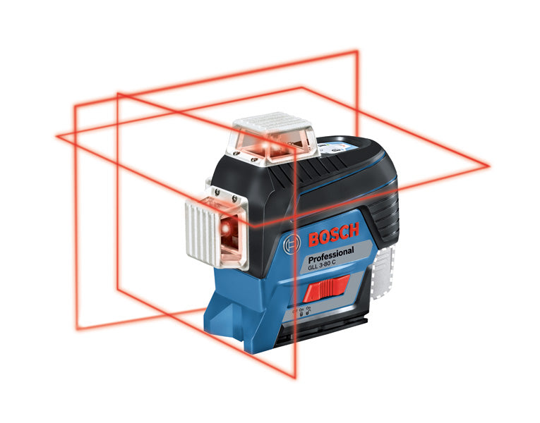 Bosch GLL3-80 C+BM1+Lboxx C&G