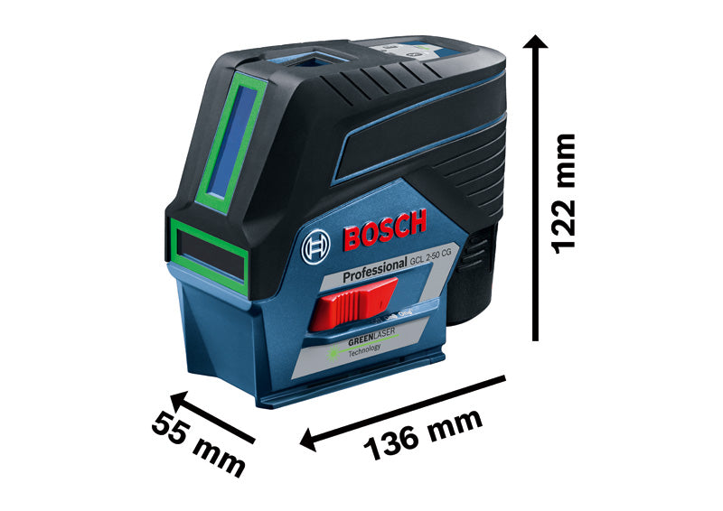 Bosch GCL 2-50 CG + RM 2 (L-boxx 136)