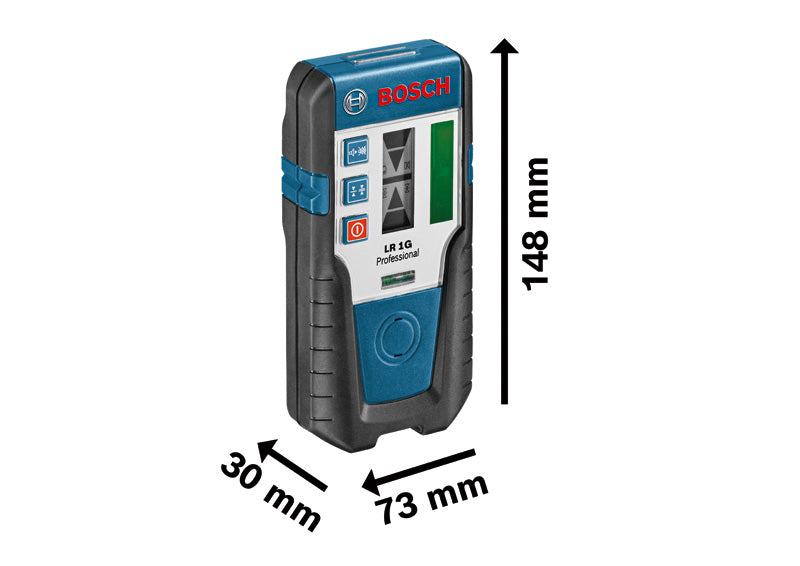 Receptor Laser Bosch LR 1G - Para Lasers Rotativos Verdes