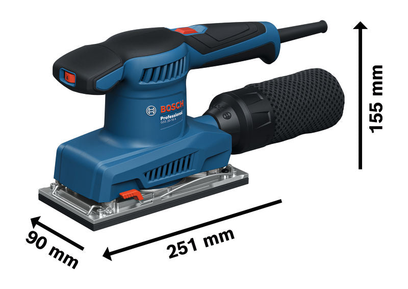 Bosch vibratory sander (GSS 20-18 A Professional)