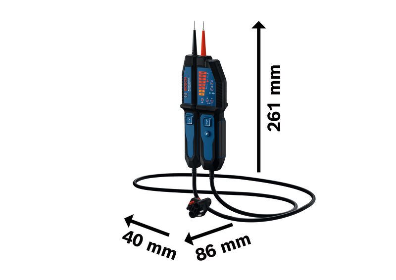 Comprobador de tensión Bosch GVT 1000-15