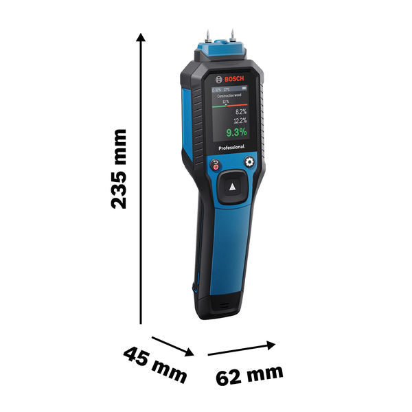 Medidor de humedad de materiales Bosch (GMP 2-15)