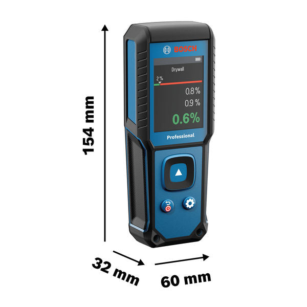 Medidor de humidade de materiais Bosch Measuring (GMM 1-15 Professional)