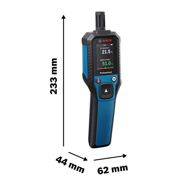 Termo-higrómetros Bosch Measuring (GDH 1-17 Professional)