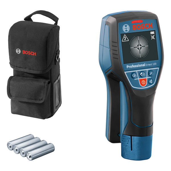 Bosch D-Tect 120 (AA batteries + pouch)