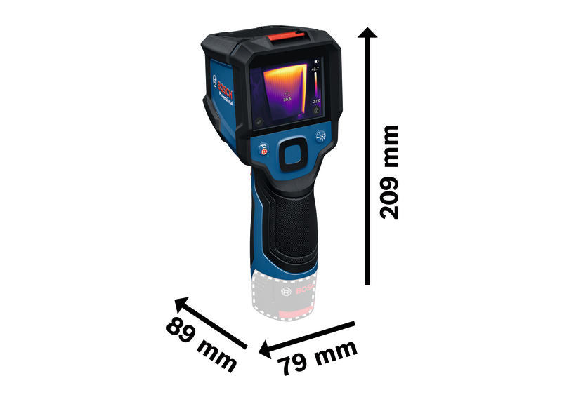 Câmara térmica Bosch Measuring (GTC 12V-450-13 Professional)