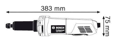 Bosch Professional GGS 28 LP Die Grinder - 500W