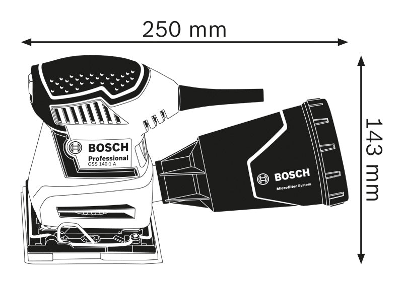 Bosch GSS 140-1 A Professional