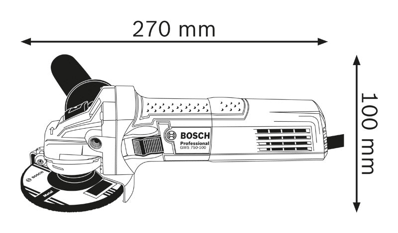 Bosch GWS 700 Professional