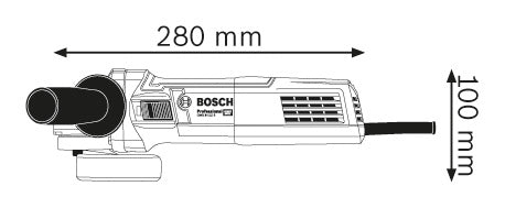 Bosch GWS 9-115 S Professional