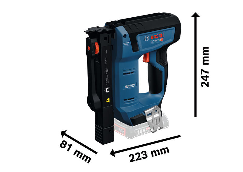 Agrafador para madeira sem fio Bosch (GTH 18V-14 Professional)