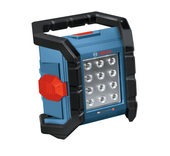Fuente de alimentación inalámbrica profesional Bosch GLI18V-1500 para obras de construcción.