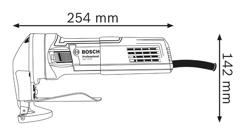 Bosch GSC 75-16 Profissional