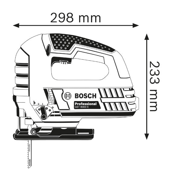Bosch GST 8000 E Profesional