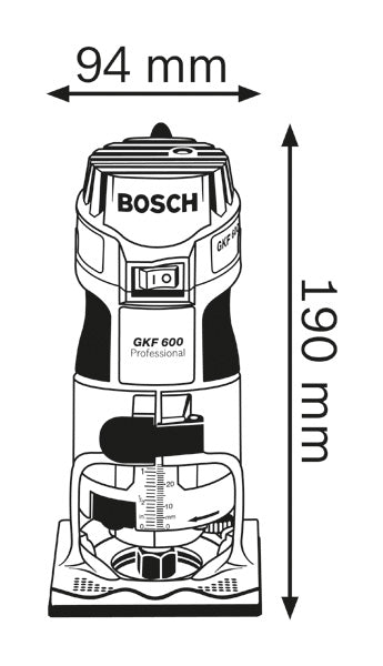 Bosch GKF 600 Profesional