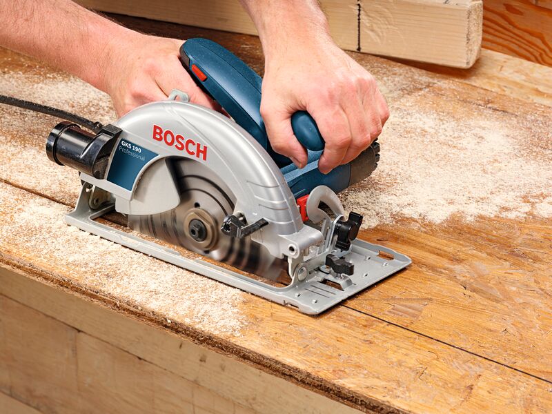 Bosch GKS 190 Hand-Held Circular Saw - 1400W