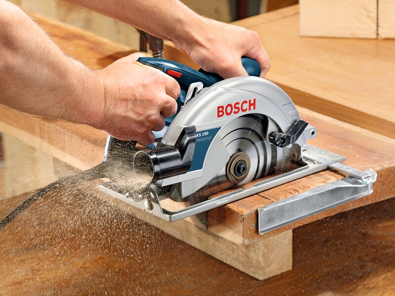 Bosch GKS 190 Hand-Held Circular Saw - 1400W